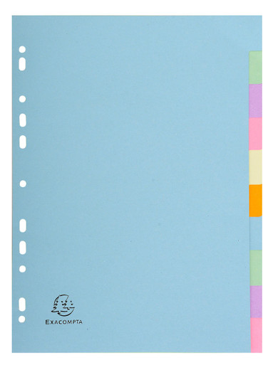 Exacompta Forever 170 GSM Recycled Paste - Divider - Recycled