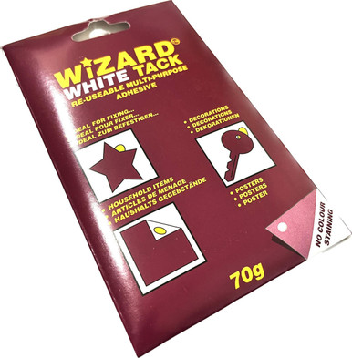 White Tack 70g (1) - Reusable - Temporary