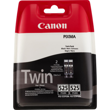 Canon PGI-525 Twin Pack Ink Cartridge 2 pc(s) Original Photo black (4529B010) - Canon PIXMA MX Series Ink Cartridges - Canon PIXMA MX895 Ink Cartridges
