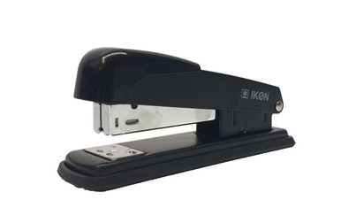 Half Strip Metal Stapler - Black (1) - Staplers - Office Supplies
