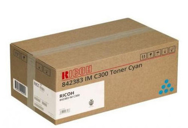 Ricoh IM C300 Cyan Original Toner Cartridge (842383) - Ricoh IM Series Toner Cartridges - Ricoh IM C300 Toner Cartridges