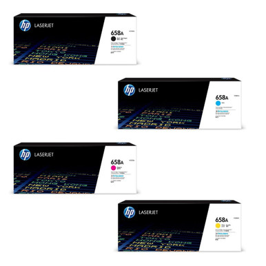 HP 658A 4 Toner Cartridge Multipack from Cartridge World