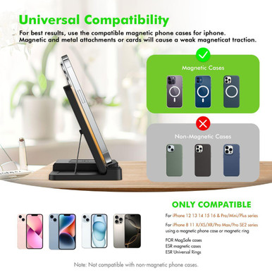 Wireless 3 in 1 Charging Station - Charging Devices - Electronics