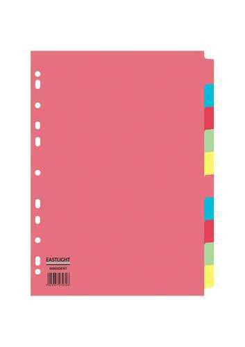 ValueX Divider 10 Part A4 Card - Dividers - Document Organizers