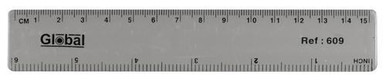 ValueX 150mm Plastic Ruler Single - Rulers - Measuring Tools