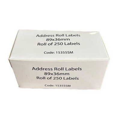 ValueX Address Labels 89x36mm RL250 - Office Supplies - Address Labels