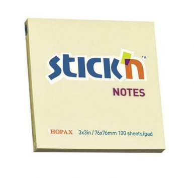 ValueX Sticky Notes 76x76mm Yellow PK12 - Office Supplies - Notepads