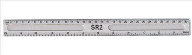 ValueX Ruler Clear 30cm Single - Rulers - Measuring
