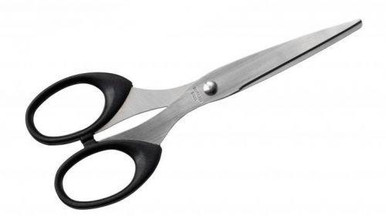 ValueX Scissors Black Handle 152MM - Cutting Tools - Office Scissors
