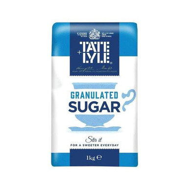 TATE & LYLE SUGAR WHITE 1KG - Beverages - Office Essentials