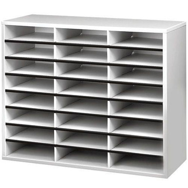 Literature Organiser 24 Compartments - Paper Organisers - Literature Organisers
