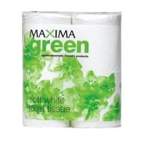 Maxima Green Toilet Roll White PK48 - Toilet Rolls - Two Ply Toilet Paper
