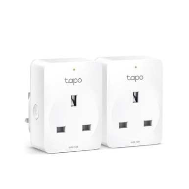 Mini Smart WiFi Sockets Twin Pack - WiFi Devices - Power Sockets