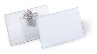 Name Badge Combi-Clip54x90mmPK50 - Badge Holders - Combi Clips