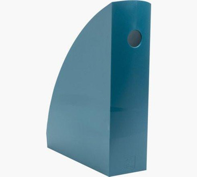 Neo Deco Magazine File Duck Blue EACH - Magazine Files - Document Storage