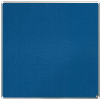 Nobo PremPls Felt Brd BL 1200x1200mm - Felt Notice Boards - Aluminium Frame Boards