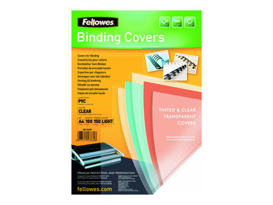 PVC Cover A4 150 Microns Clear (PK100) - Document Covers - Binding Supplies