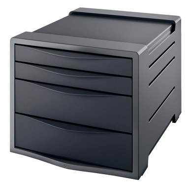 Rexel Choices Draw Cabinet Black - Drawer Cabinets - Desktop Cabinets