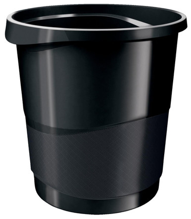 Rexel Choices Waste Bin Black - Desk Bins - Paper Waste Bins