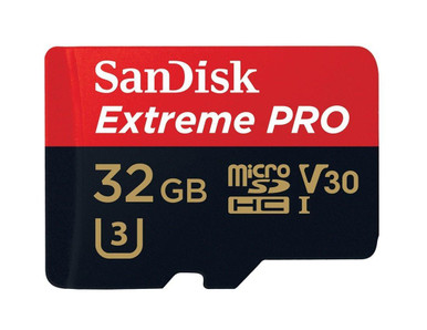Sandisk Extreme Pro 32GB MiniSDHC UHSI - MiniSDHC - UHSI Cards