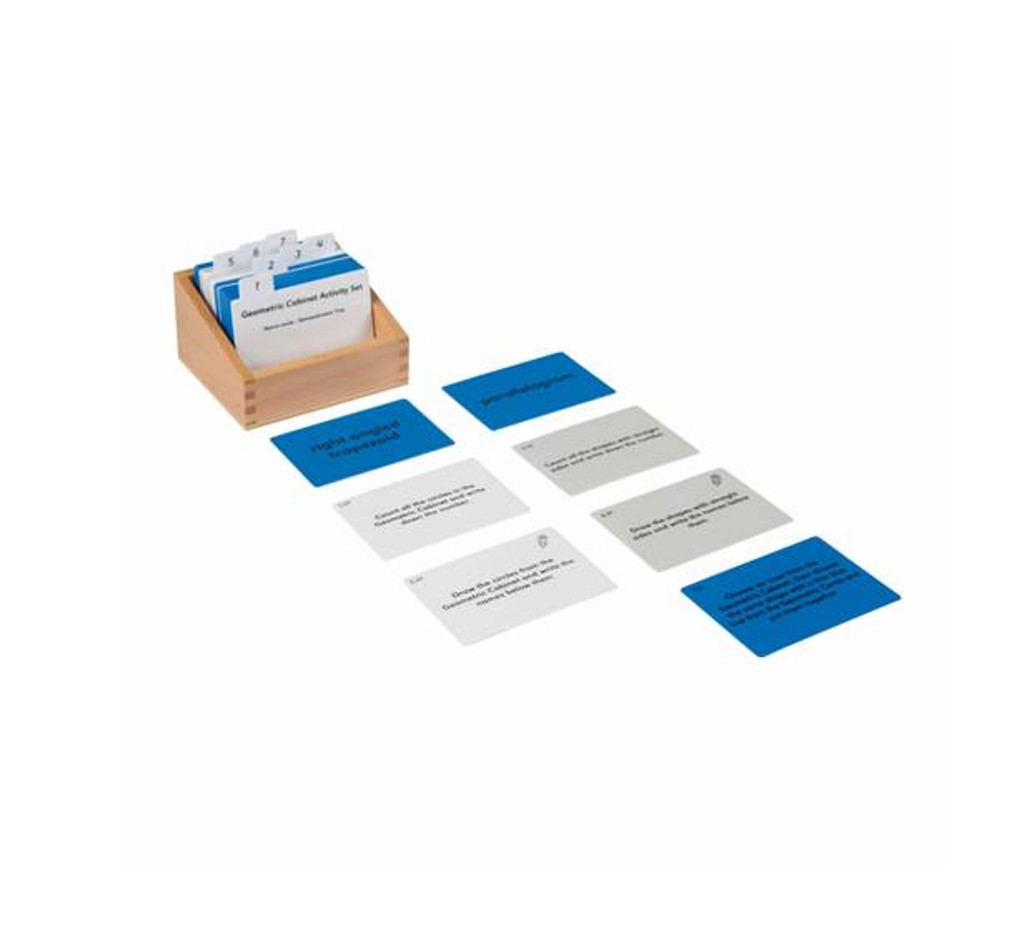 Geometric Cabinet Activity Set (Nienhuis)