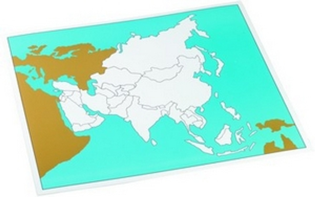 Control chart of Asia, unlabeled