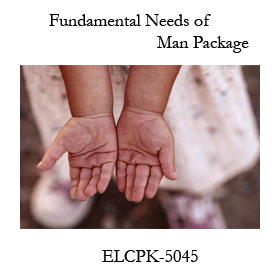 Fundamental needs of humans package set pvc Think Education Supplies