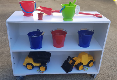 Outdoor White Children Cabinet