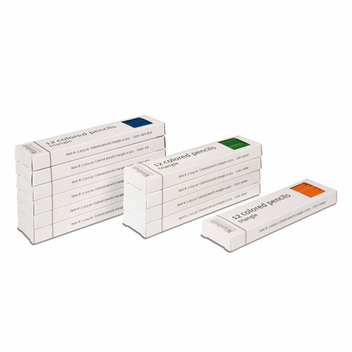 11 Dozen Inset Pencils: 11 Colors