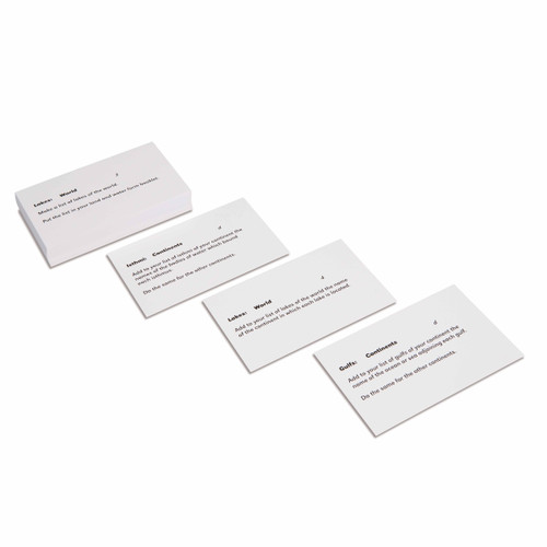Land And Water Forms: Command Cards 2 Land And Water Forms: Command Cards 2
