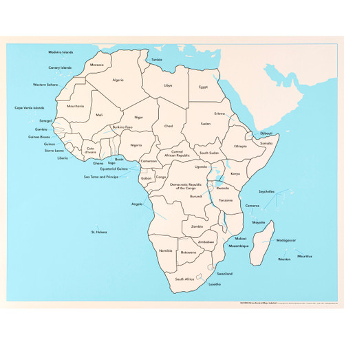 Africa Control Map: Labeled Africa Control Map: Labeled