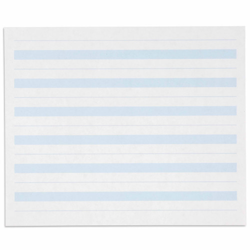 Writing Paper: Blue Lines - 7 X 8.5 In (500)