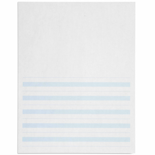 Writing Paper: Blue Lines - 8.5 X 11 In (500)