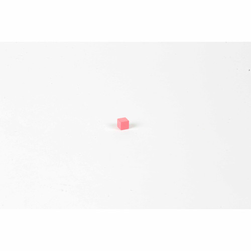 Pink Tower: Cube 1 X 1 X 1 cm