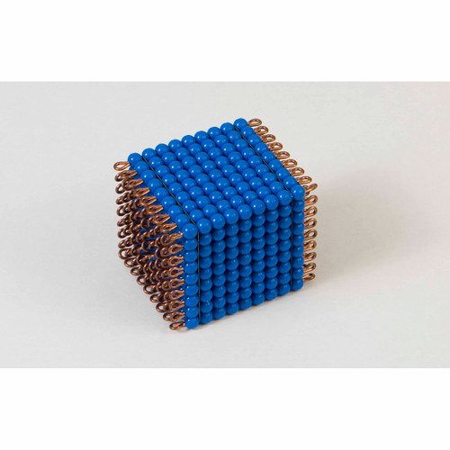 Individual Nylon Bead Cube Of 9: Dark Blue Individual Nylon Bead Cube Of 9: Dark Blue