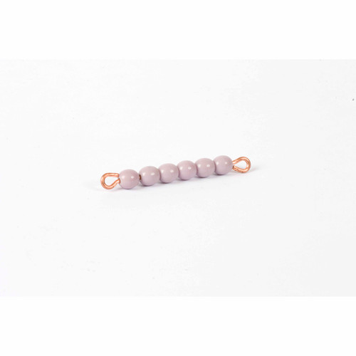 Individual Glass Bead Bar Of 6: Purple