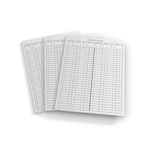 Large Bead Frame Paper