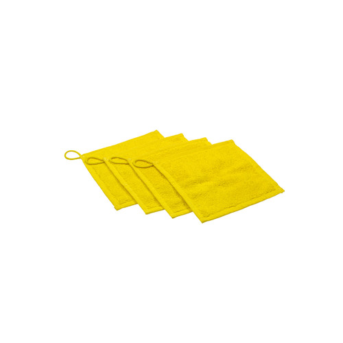 Hand Towels: Small - Yellow (4)