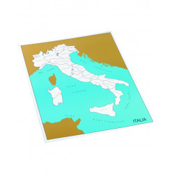 Control Map of Italy Regions