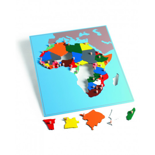 Puzzle Map of Africa