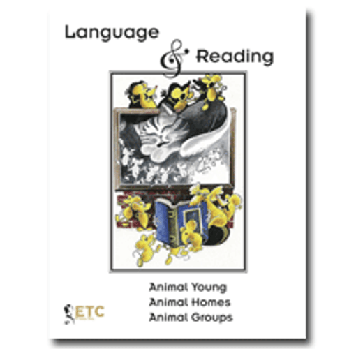 Reading animal young, homes, groups 96 cards