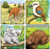 Australian Animal Puzzles set of 4-(9 pieces each)