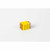 Individual Glass Bead Cube Of 4: Yellow