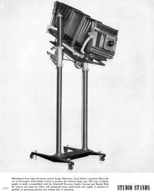 Deardorff Precision Camera Studio Stands