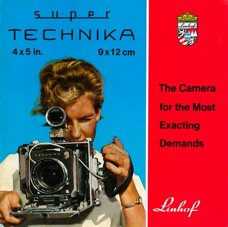 Linhof Super Technika 4x5 inch Technical Field Camera Brochure