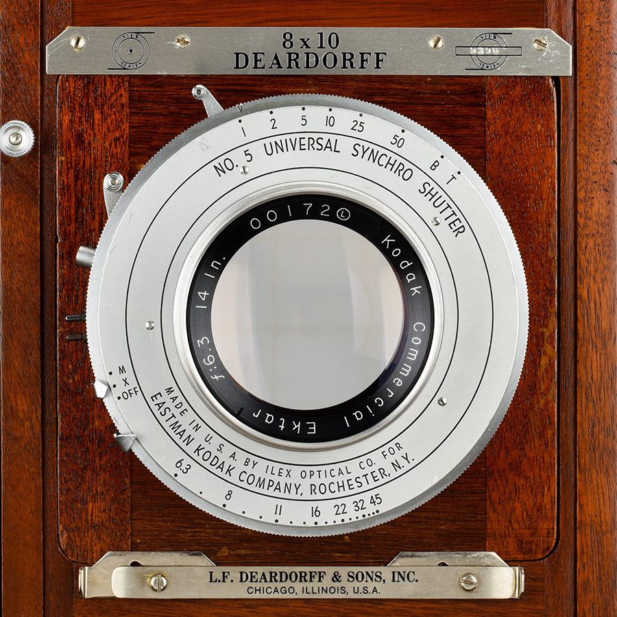 8x10 Deardorff View Camera V8 with Zeiss Protar Series VII