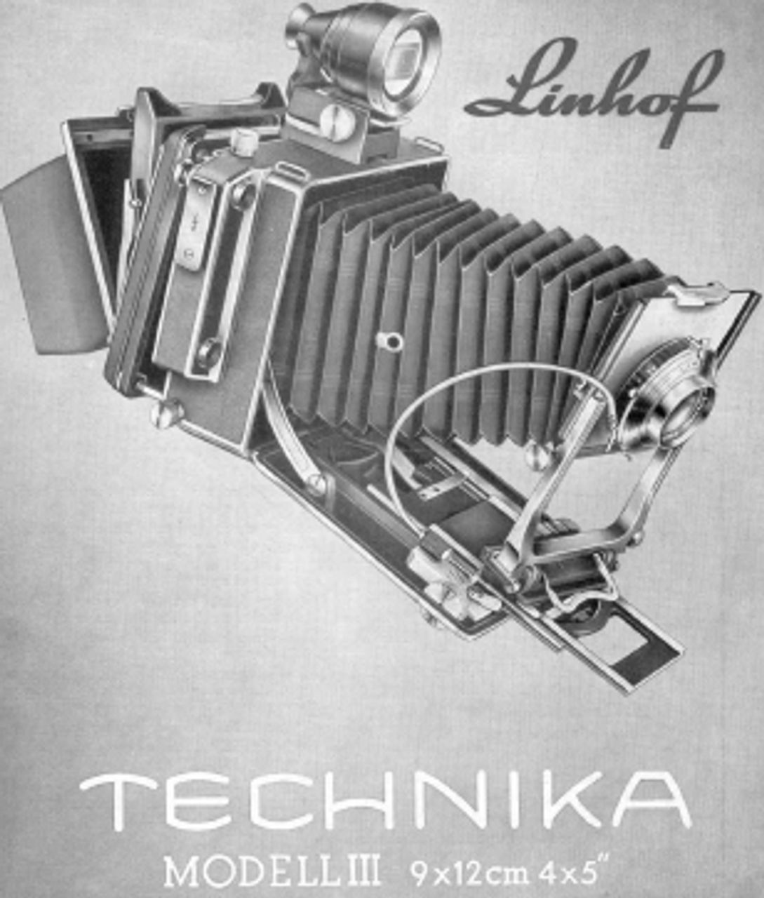 Linhof 4x5 in Technika III, Type 5 Technical Field Camera