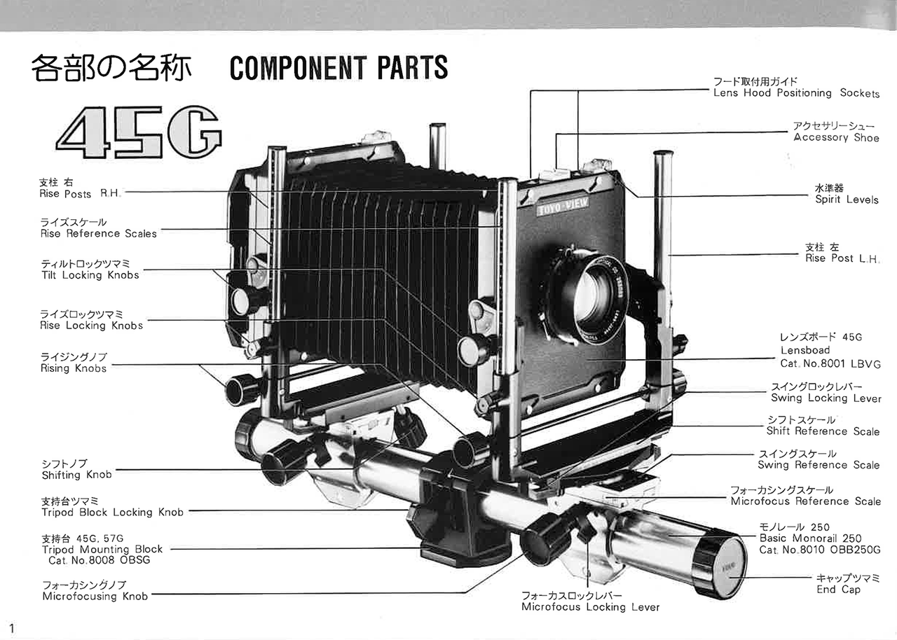 Toyo-View 45G Instruction Manual - Free Download