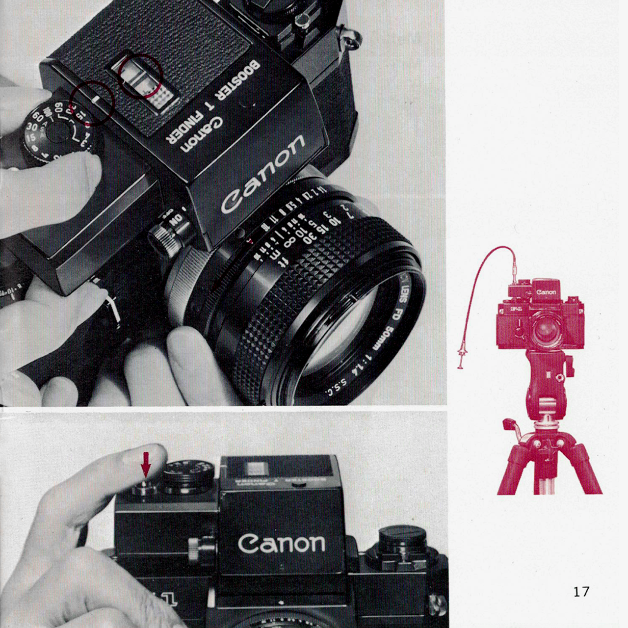 Canon F-1 Booster T Finder Instructions — Free Download