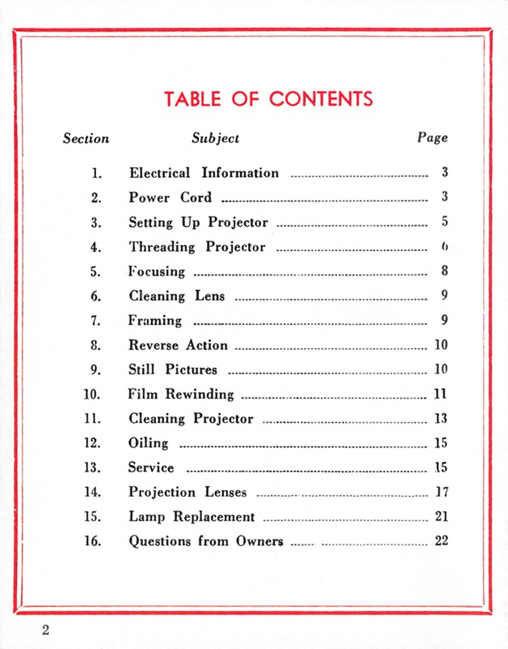 DeJUR Model 750-A and Model 1000-A 8mm Movie Projector Instruction Manual - Free Download